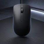Dell MS116 USB Wired Optical Mouse with Scroll Wheel
