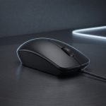 Dell MS116 USB Wired Optical Mouse with Scroll Wheel - Image 2
