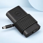 Dell Original 65W Laptop Adapter (7.4mm Big Pin, 19.5V 3.34A, Model H374X) – Without Power Cord