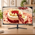 Foxin Elite 22-Inch Full HD 100Hz Frameless LED Monitor - Black - Image 2