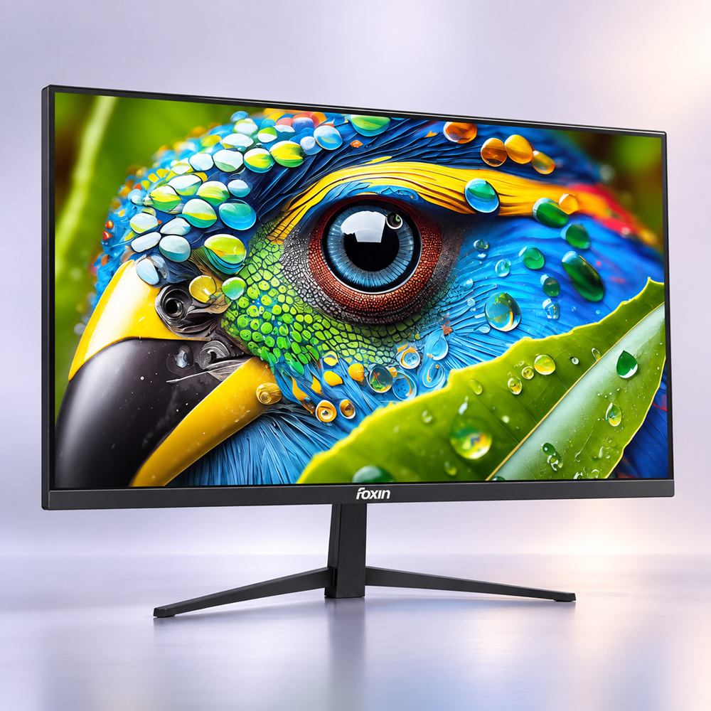 Foxin Elite 22-Inch Full HD 100Hz Frameless LED Monitor - 2 Foxin Elite 22-Inch Full HD 100Hz Frameless LED Monitor - Black - Image 1