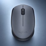 Logitech M170 Wireless Mouse (Grey/Black)