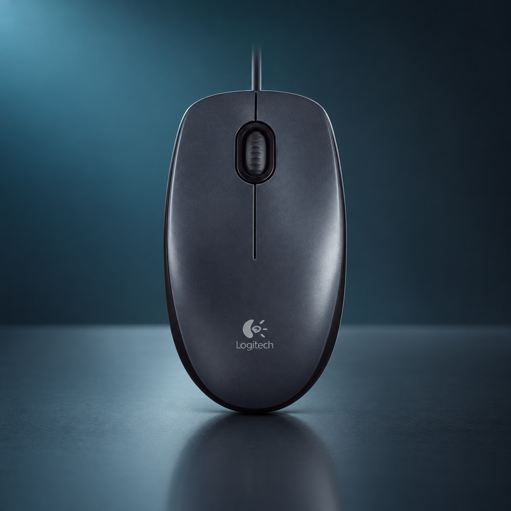 Logitech M90 Wired USB Mouse - 1 Logitech M90 Wired USB Mouse - Image 1