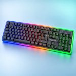 Punta Rainbow RGB Wired Gaming Keyboard - Black