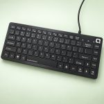Quantron QKB-17 Compact Wired USB Mini Keyboard - Black