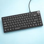 Quantron QKB-17 Compact Wired USB Mini Keyboard - Black - Image 3